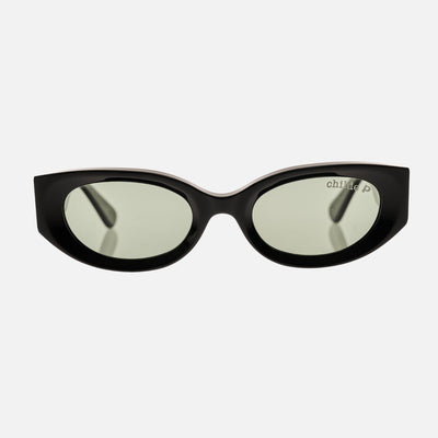 ORACLE Gloss Black | Green Polarised Bio Lens