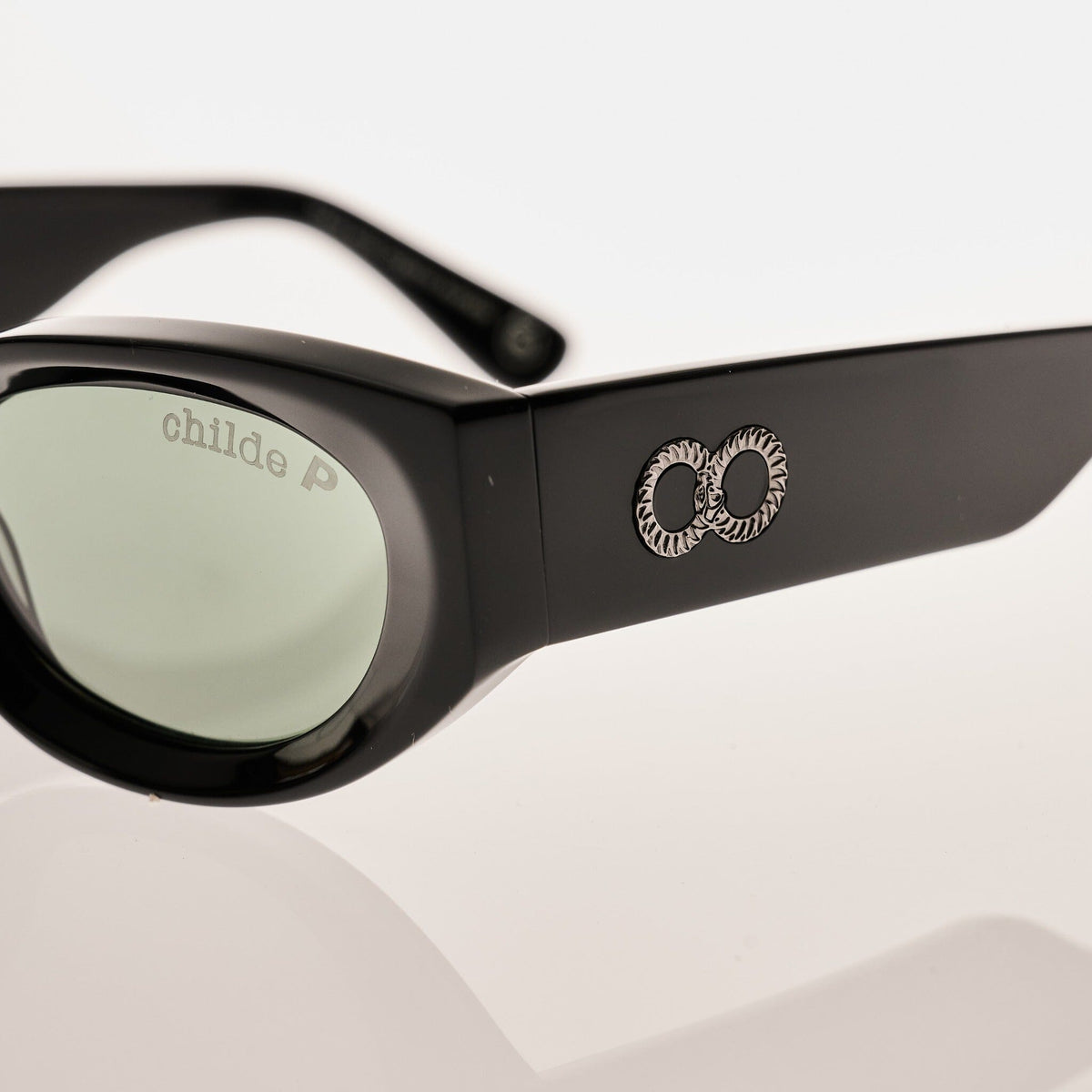 ORACLE Gloss Black | Green Polarised Bio Lens