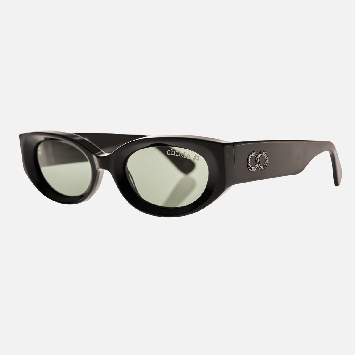 ORACLE Gloss Black | Green Polarised Bio Lens