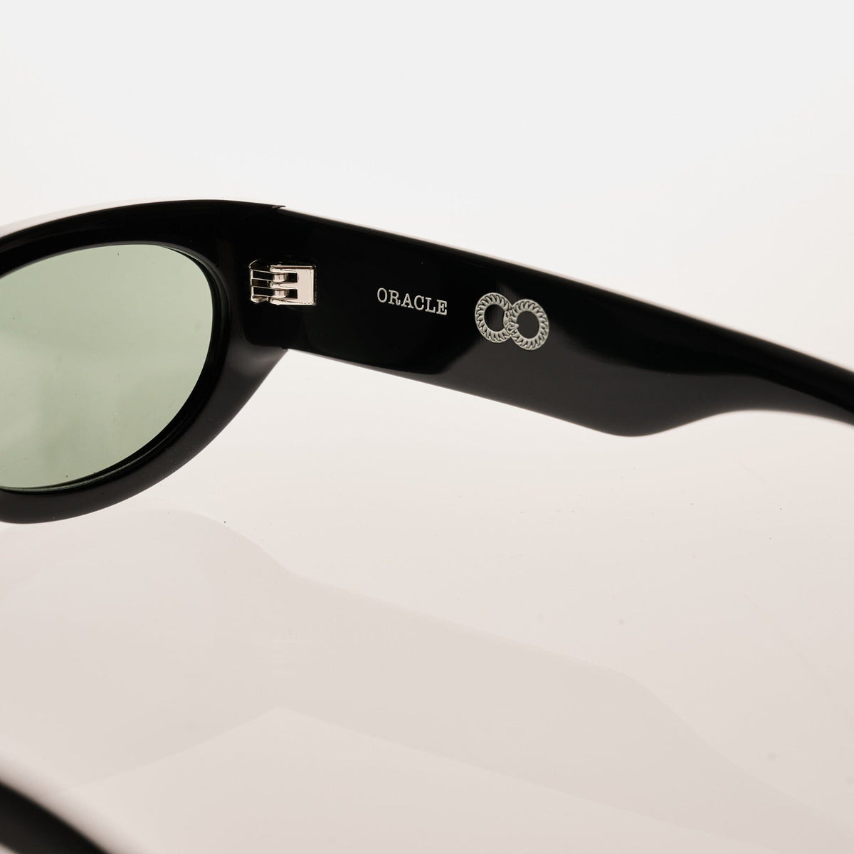 ORACLE Gloss Black | Green Polarised Bio Lens