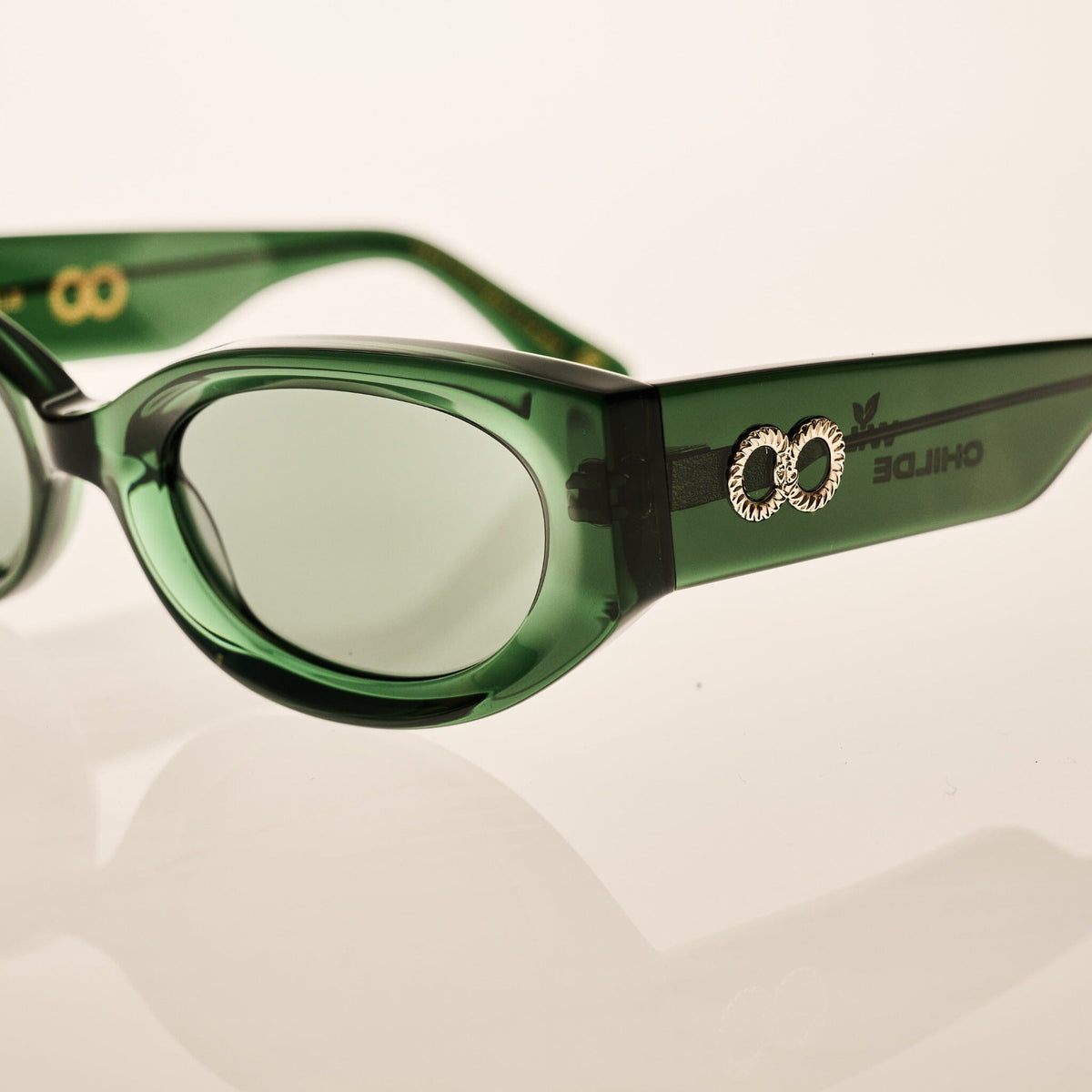 ORACLE Translucent Green | Green Polarised Bio Lens