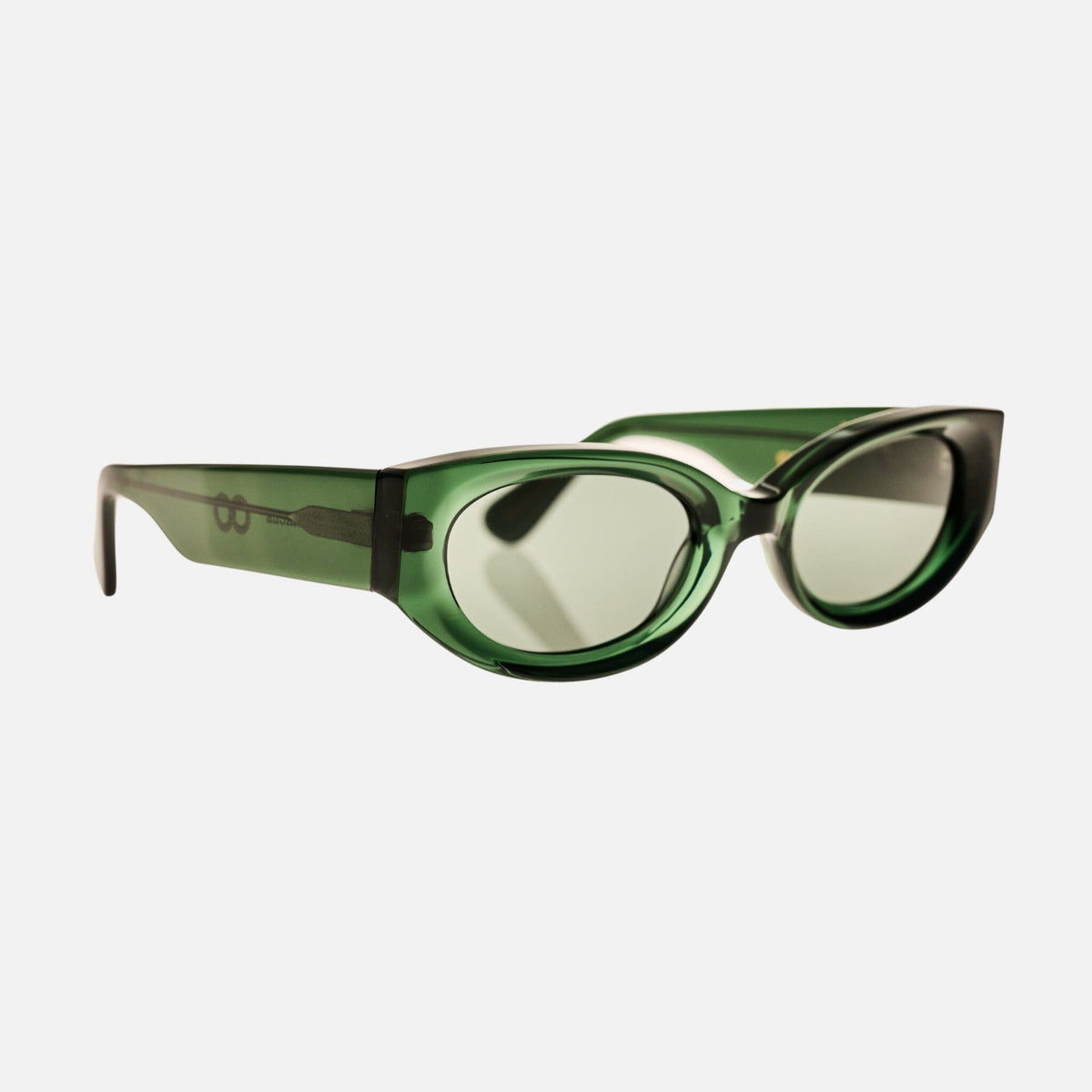 ORACLE Translucent Green | Green Polarised Bio Lens