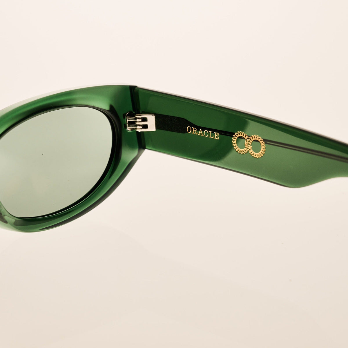 ORACLE Translucent Green | Green Polarised Bio Lens