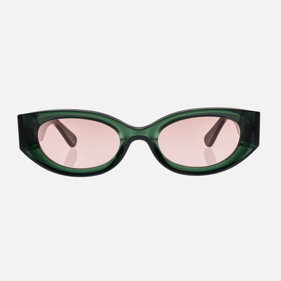 ORACLE Translucent Green | Rose Gradient Bio Lens