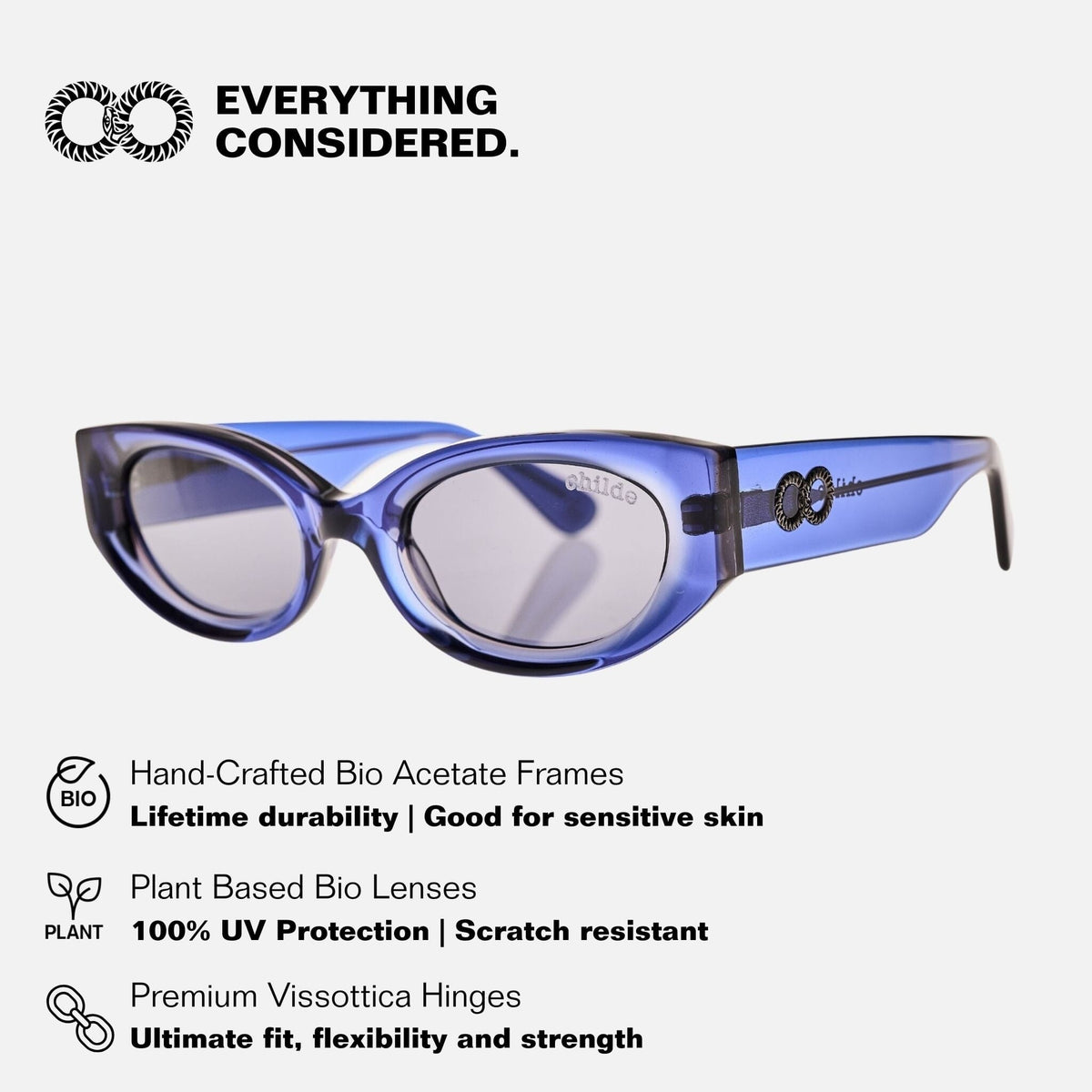ORACLE Tri Tone Blue | Grey Bio Lens