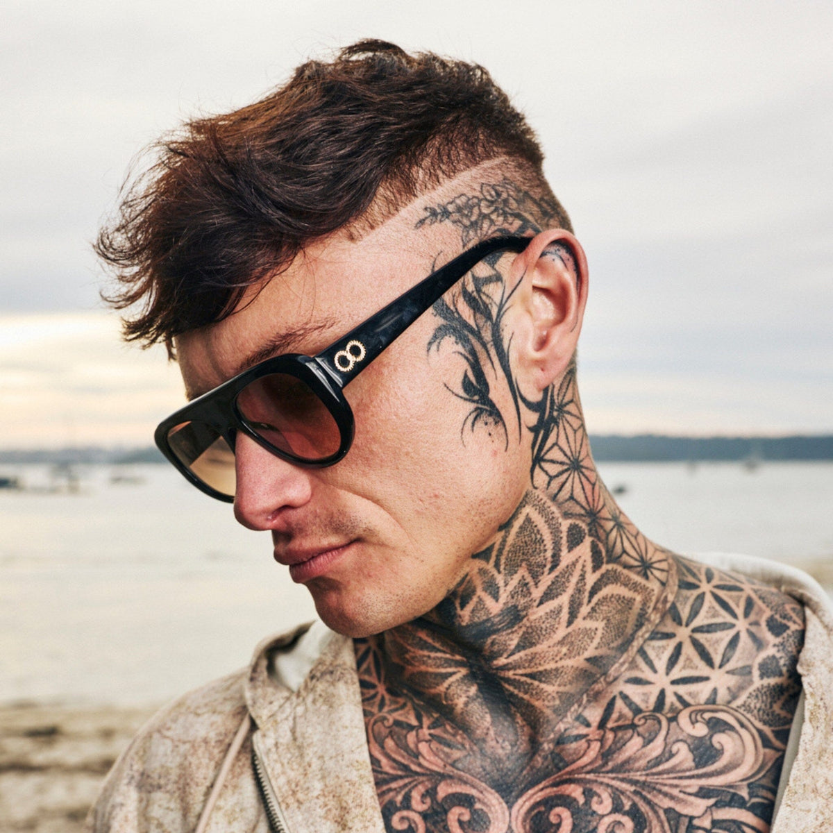 PHASE Gloss Black | Rose Gradient Bio Lens