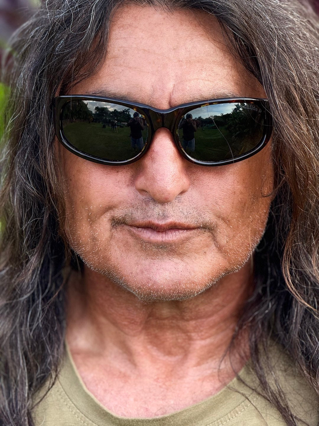 Ross Clarke-Jones wearing Childe Eyewear