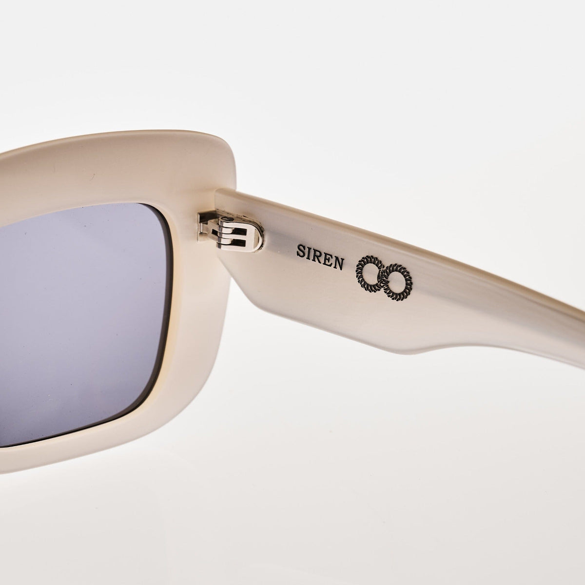 SIREN Pearl White Silver | Grey Bio Lens