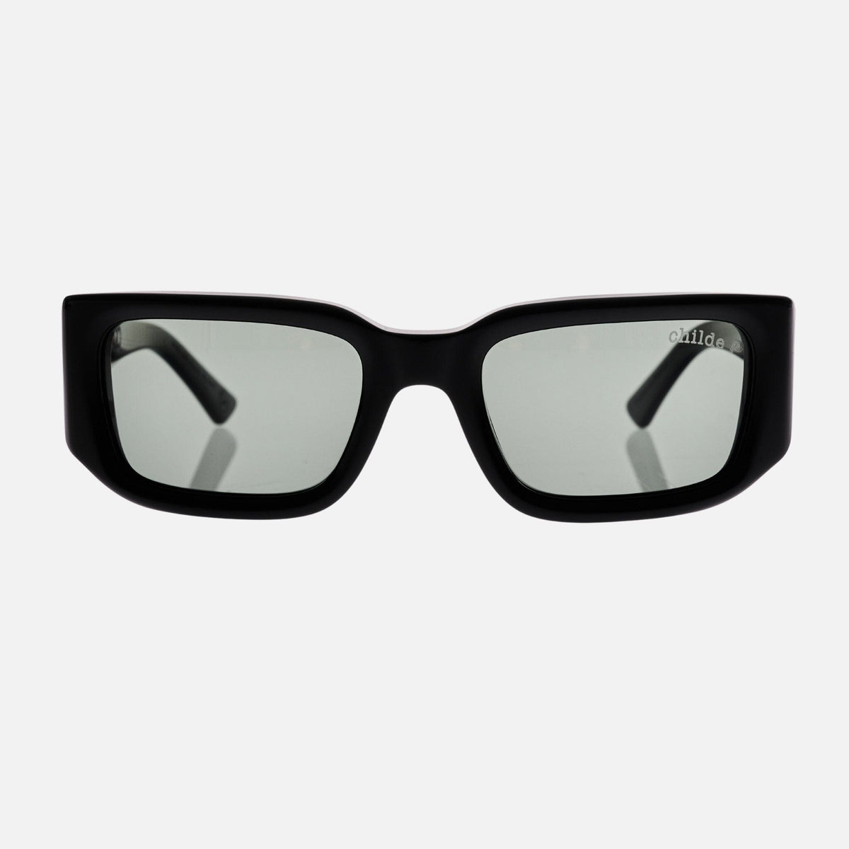 SoliTV Gloss Black | Green Polarised Bio Lens