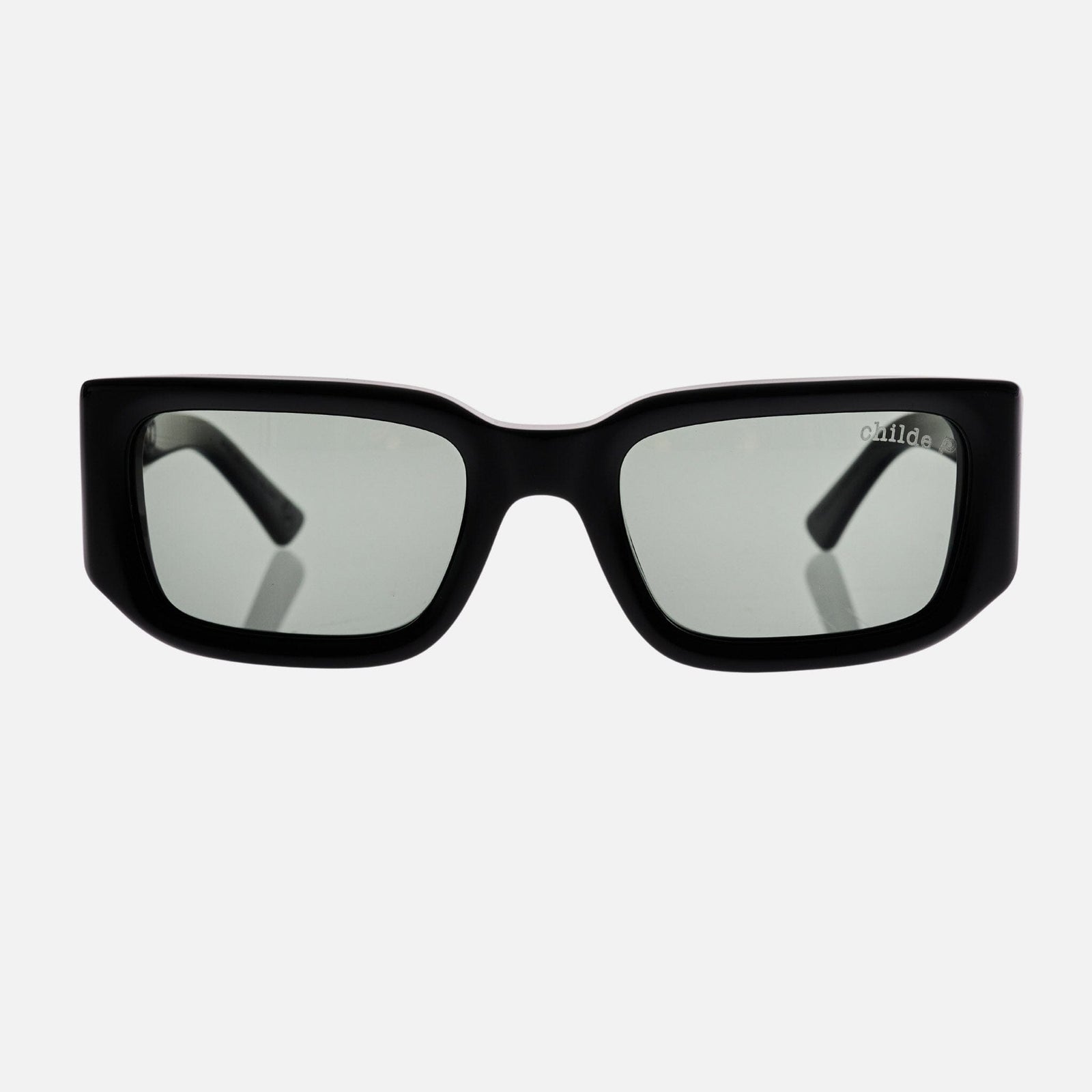 SoliTV Gloss Black | Green Polarised Bio Lens
