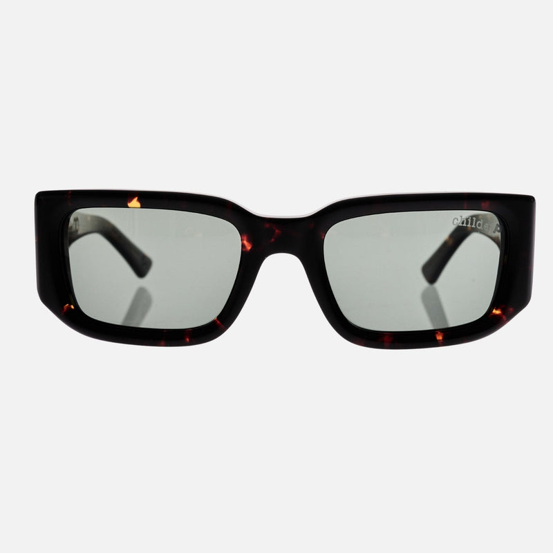 SoliTV Gloss Havana Tort | Green Polarised Bio Lens
