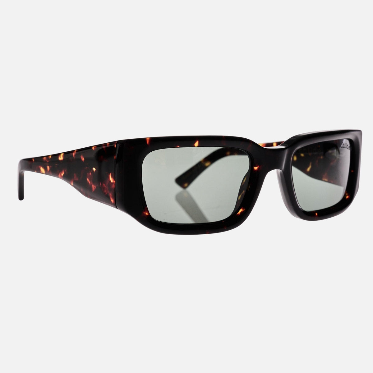SoliTV Gloss Havana Tort | Green Polarised Bio Lens