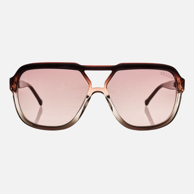 TREBLE.2.0 Brown Orange Fade | Rose Gradient Bio Lens