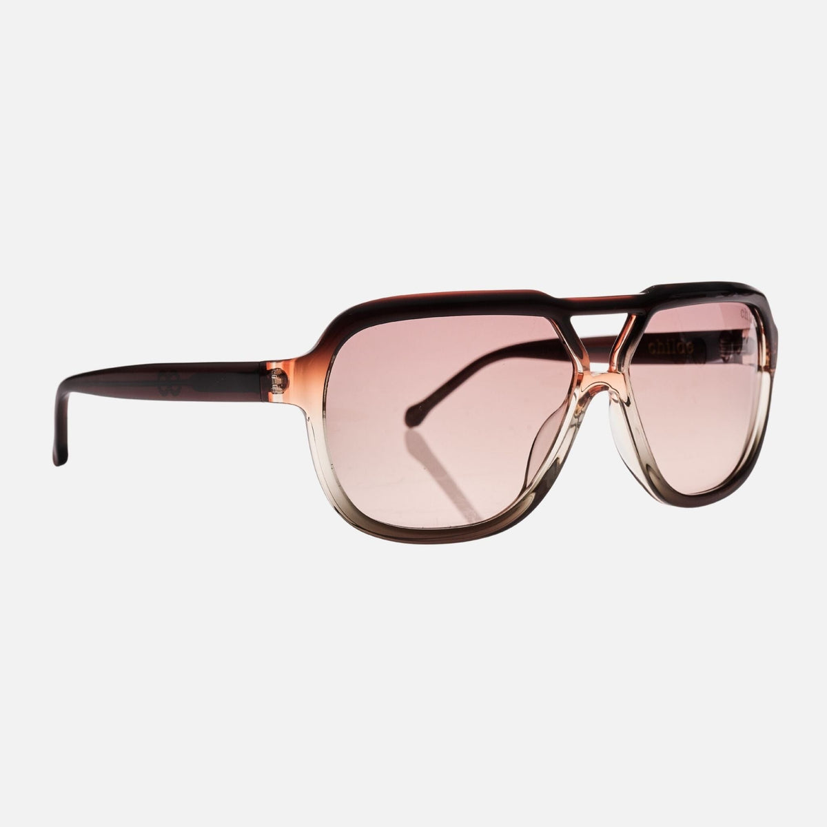 TREBLE.2.0 Brown Orange Fade | Rose Gradient Bio Lens