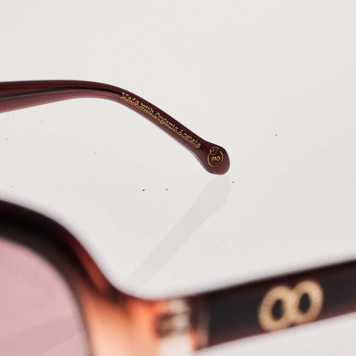 TREBLE.2.0 Brown Orange Fade | Rose Gradient Bio Lens