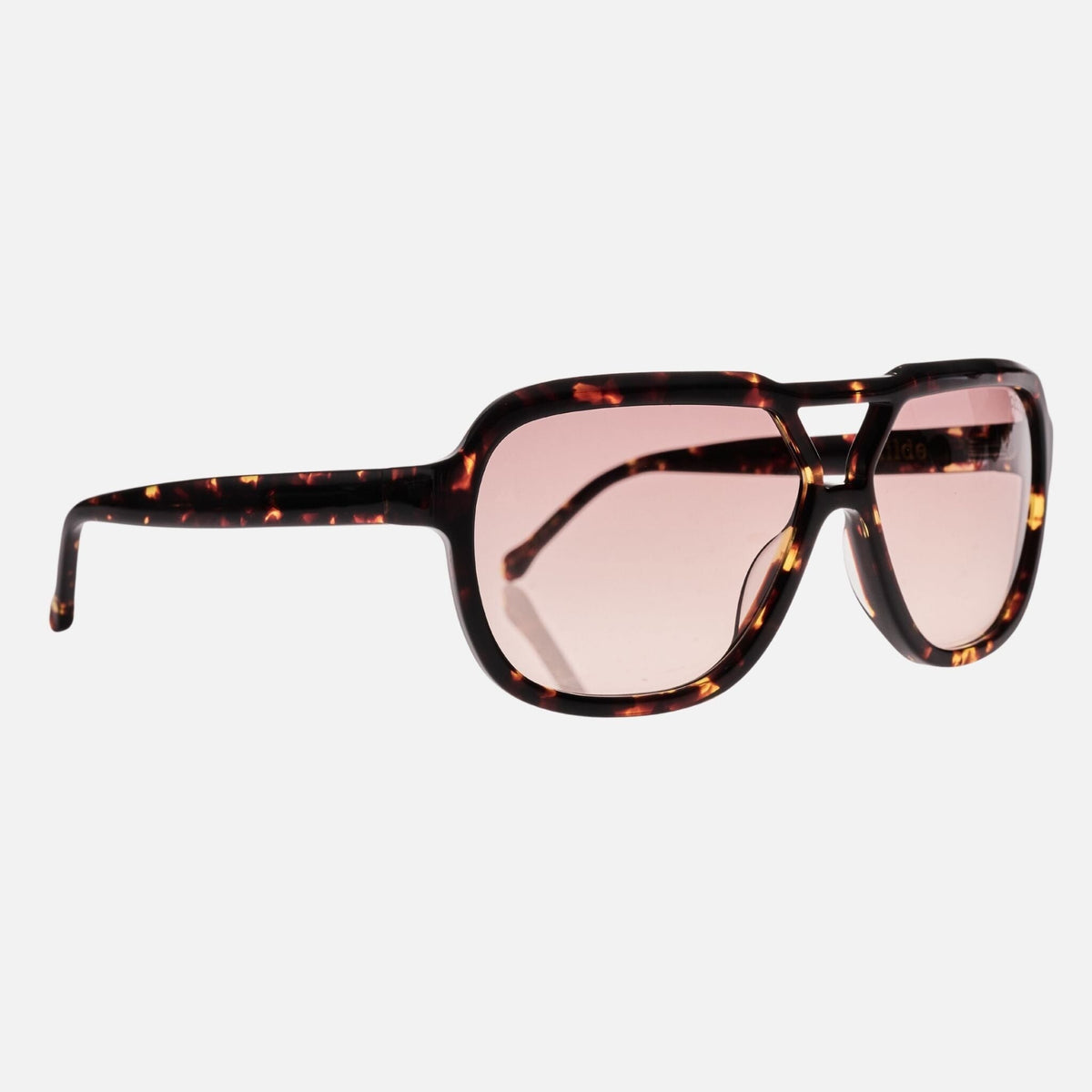 TREBLE.2.0 Gloss Havana Tort | Rose Gradient Bio Lens