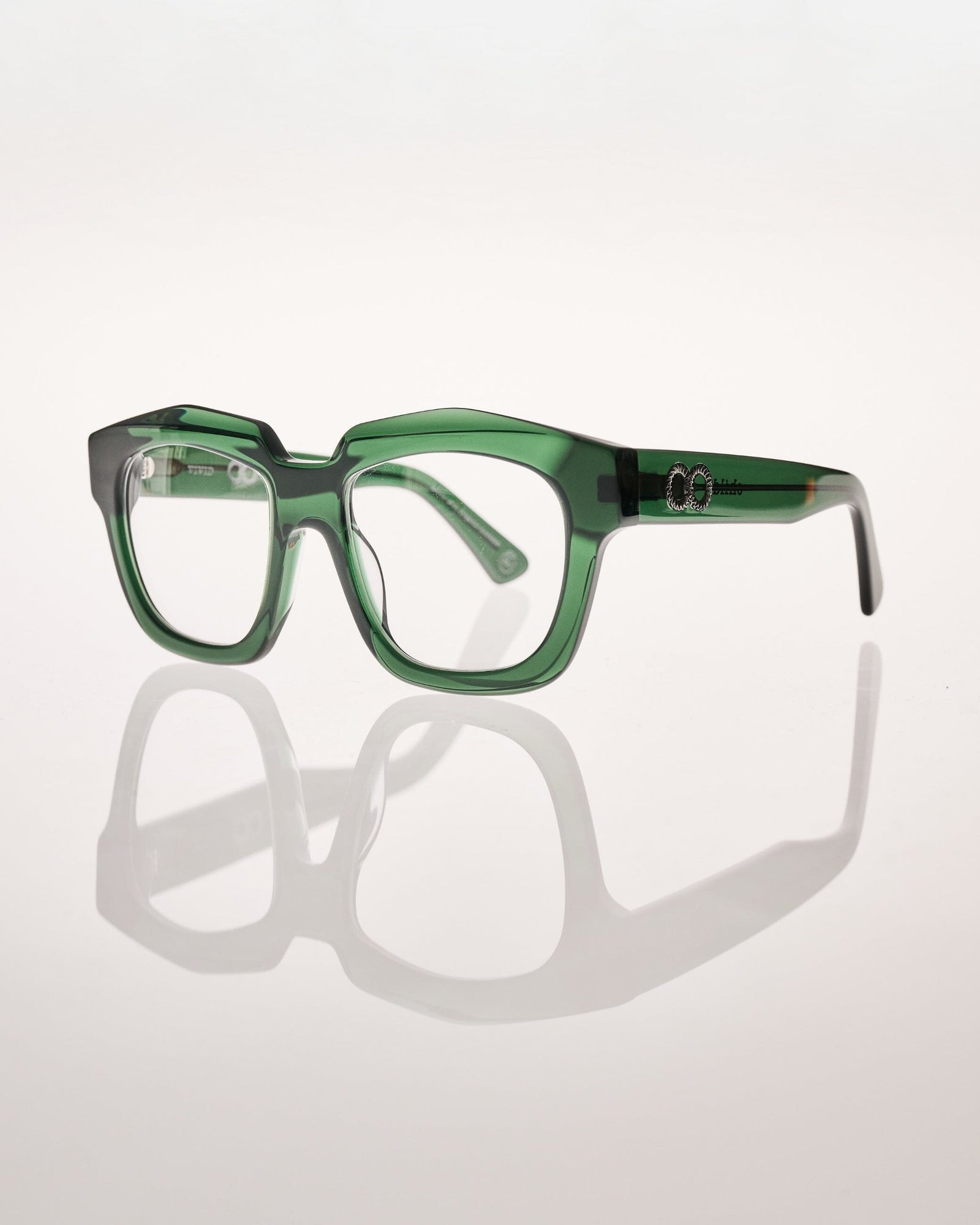 VIVID Translucent Moss Green | Prescription Lens