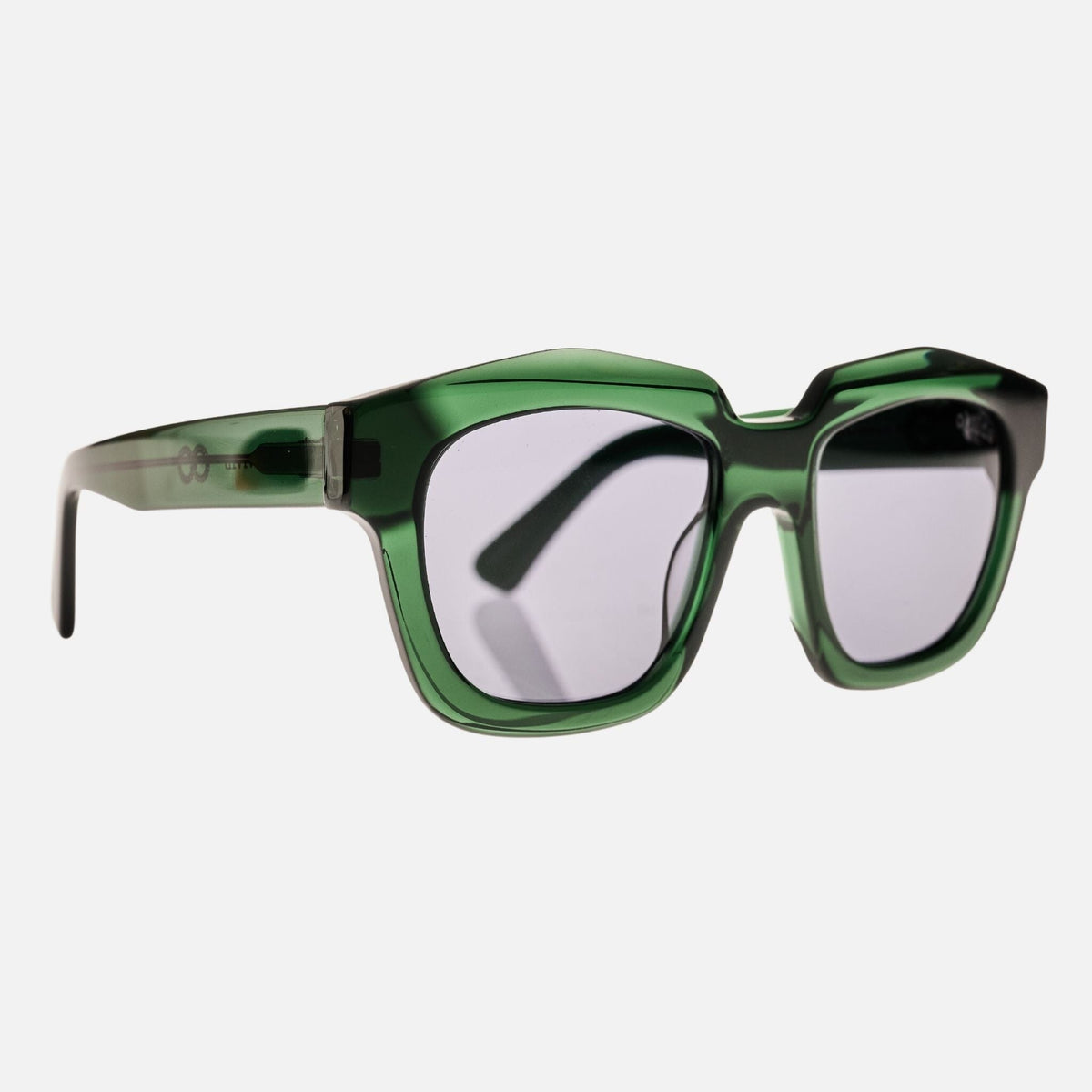 VIVID Bio-Acetate Translucent Green | Grey Bio Lens