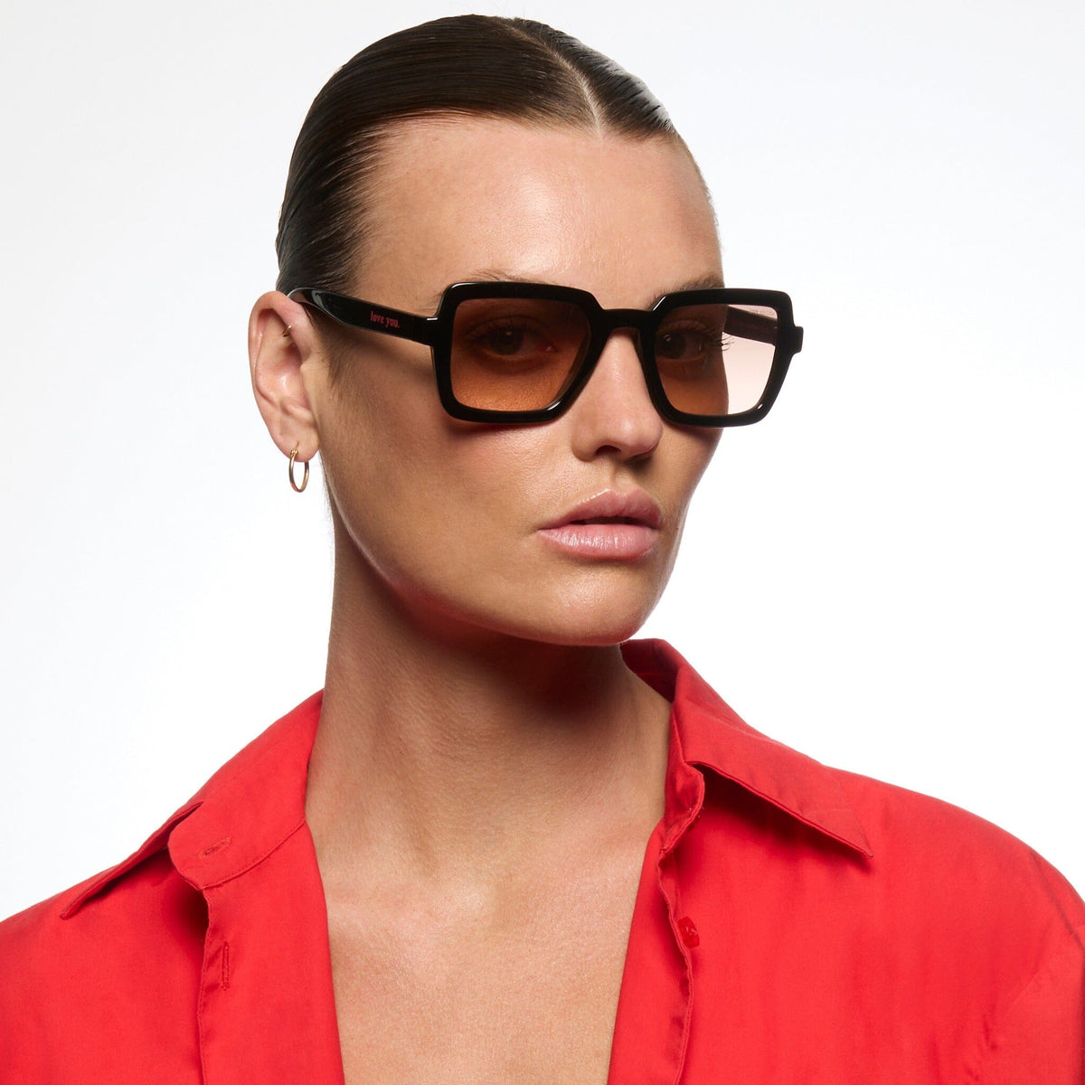 ENTRY Love You Gloss Black | Rose Gradient Bio Lens