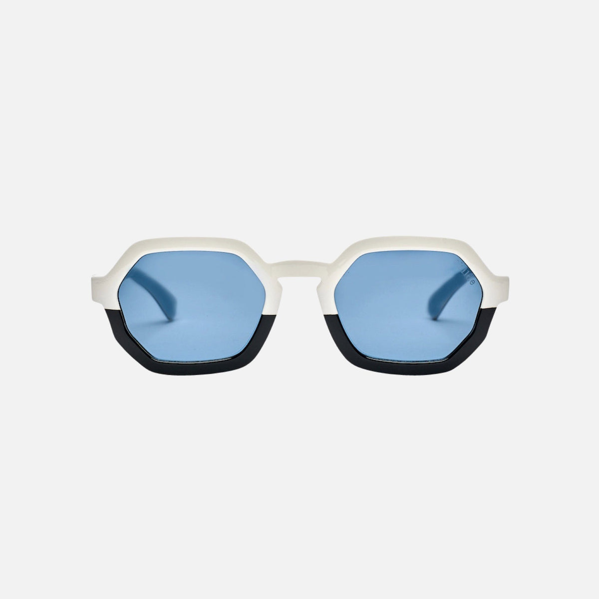 EXIT - Gloss Black/Gloss White Top Deck | Blue Telluric Lens