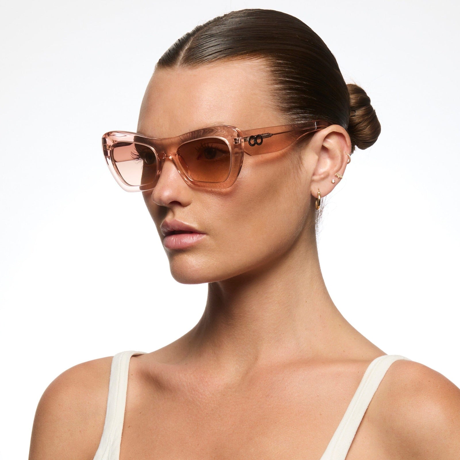 FARFALLE Bio-Acetate Romantic Pink | Rose Gradient Bio Lens