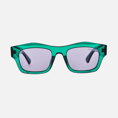 FOLSOM Bio-Acetate Deep Teal | Grey Bio Lens