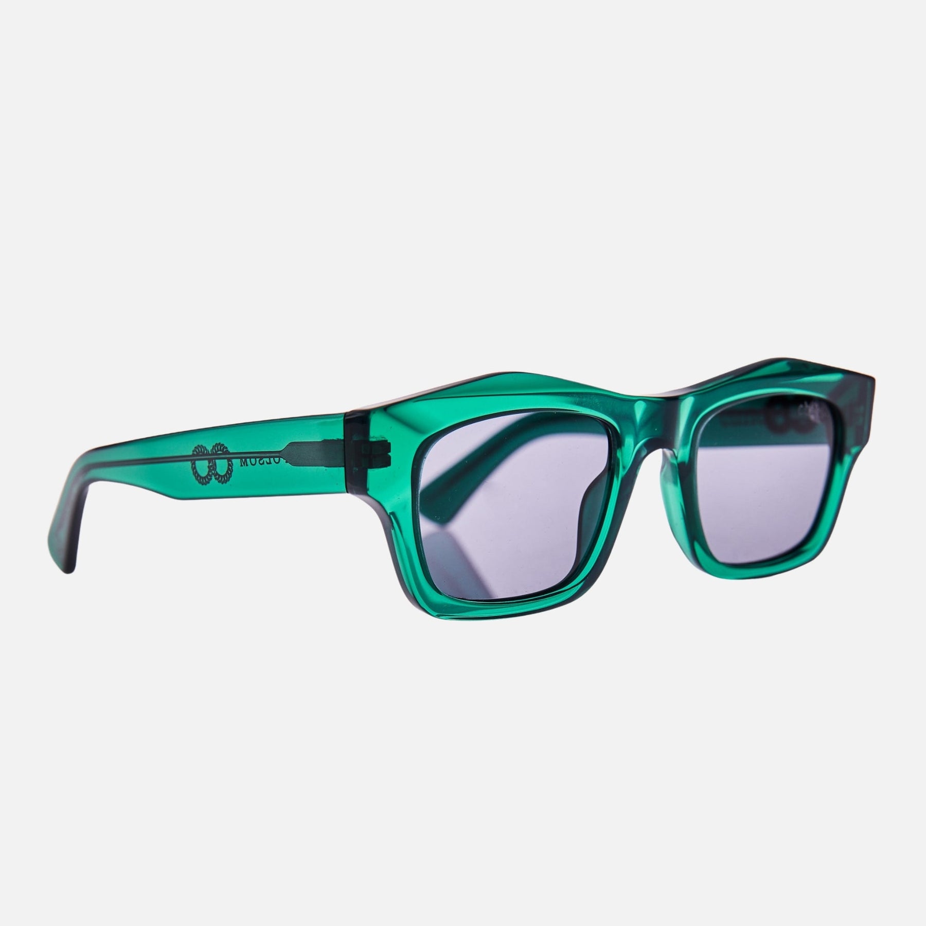FOLSOM Deep Teal Green | Grey Bio Lens