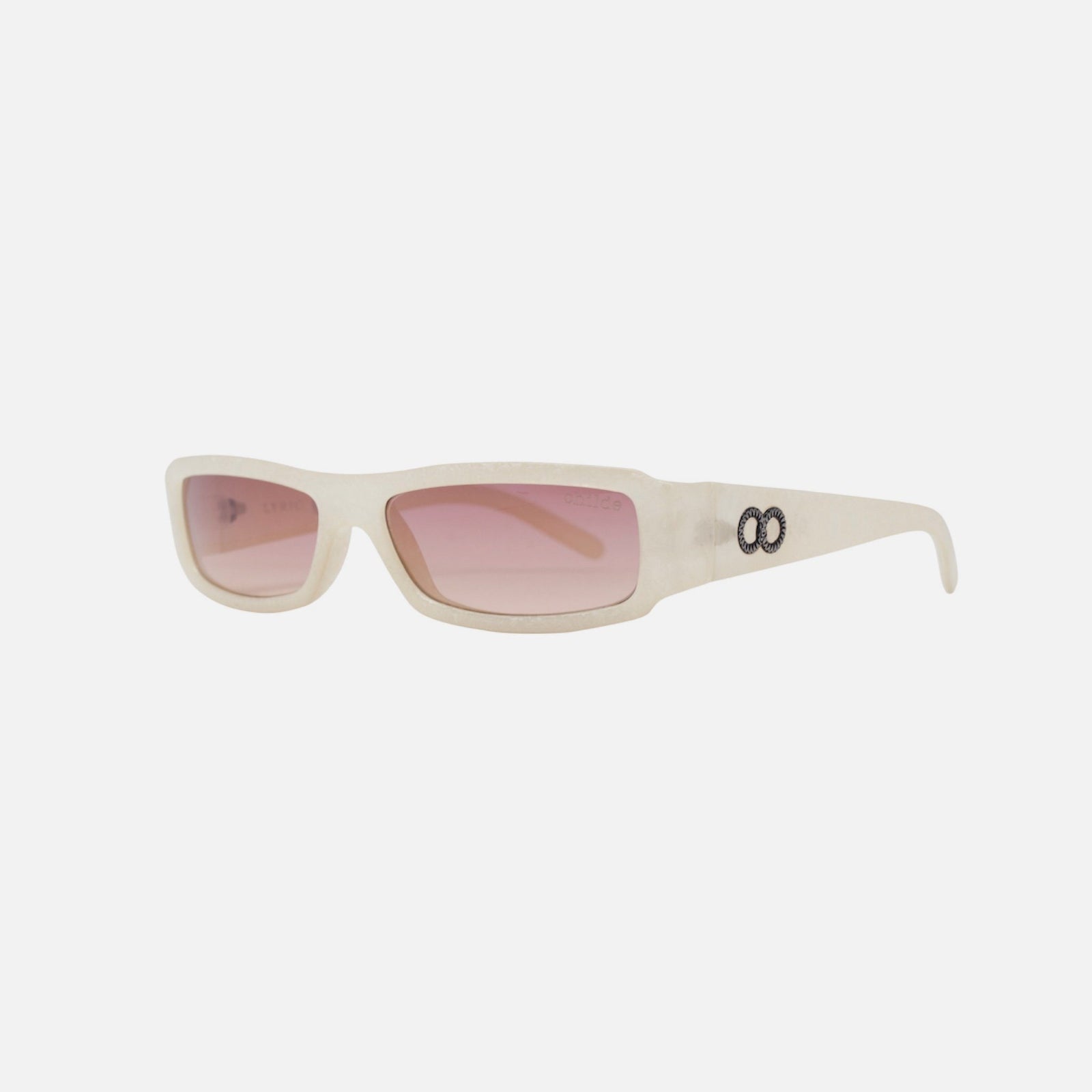 LYRIC Pearlescent White | Rose Gradient Lens