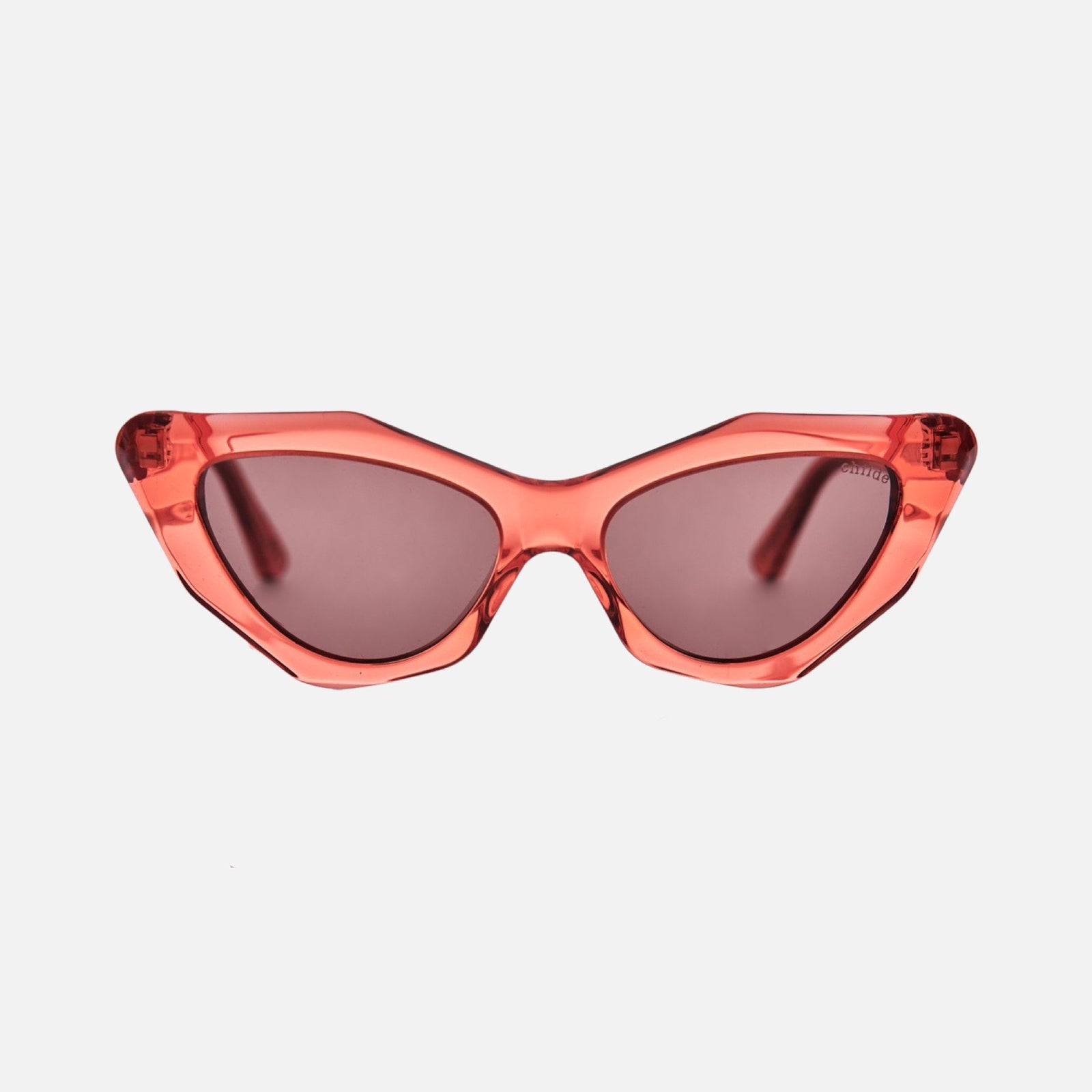 MOOKHI Bio-Acetate Translucent Red | Amber Bio Lens