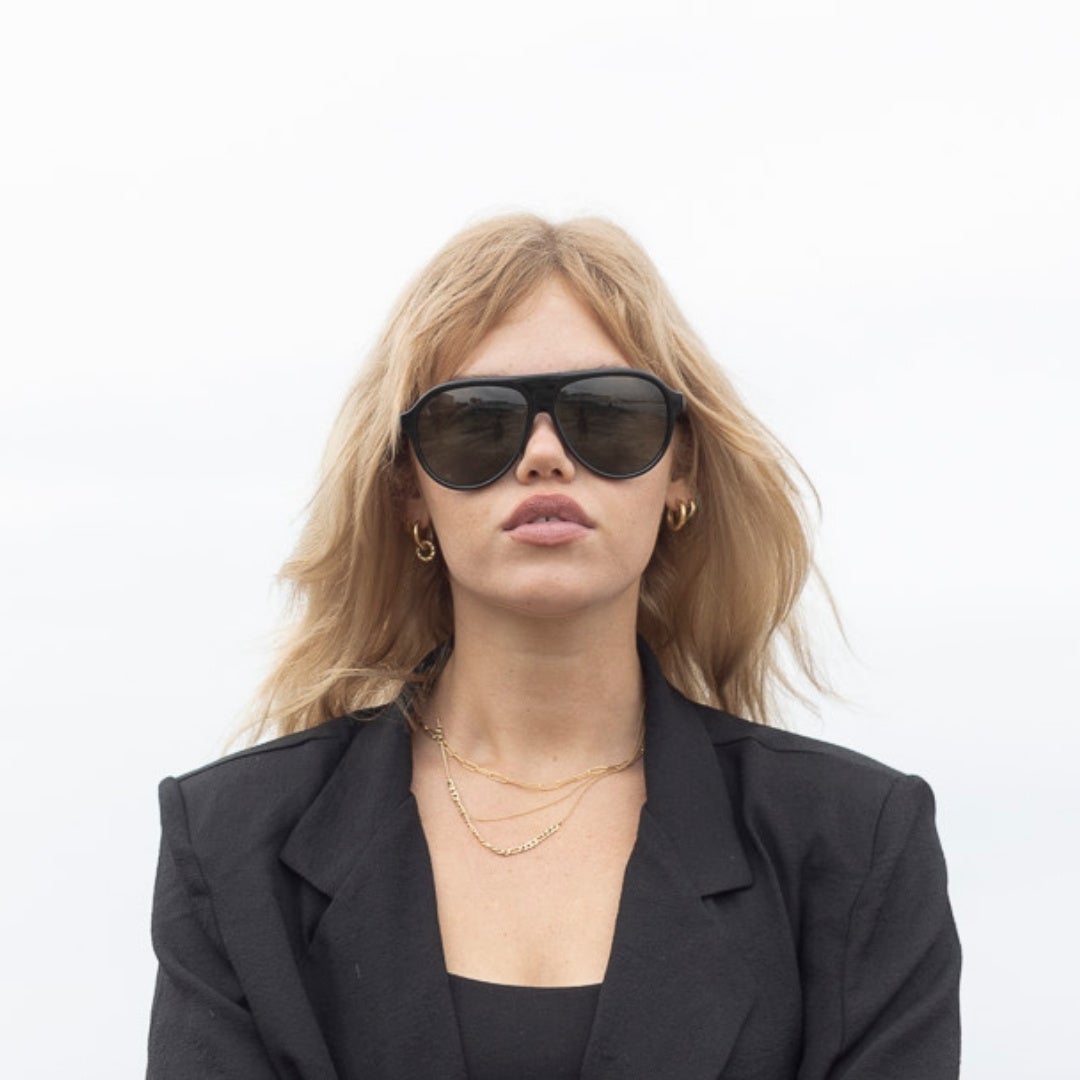 REED Gloss Black | Grey Bio Lens