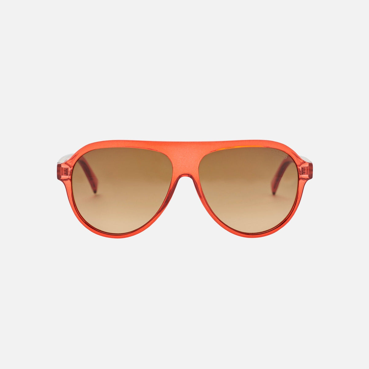 REED Translucent Toffee Red | Amber Double Gradient Lens