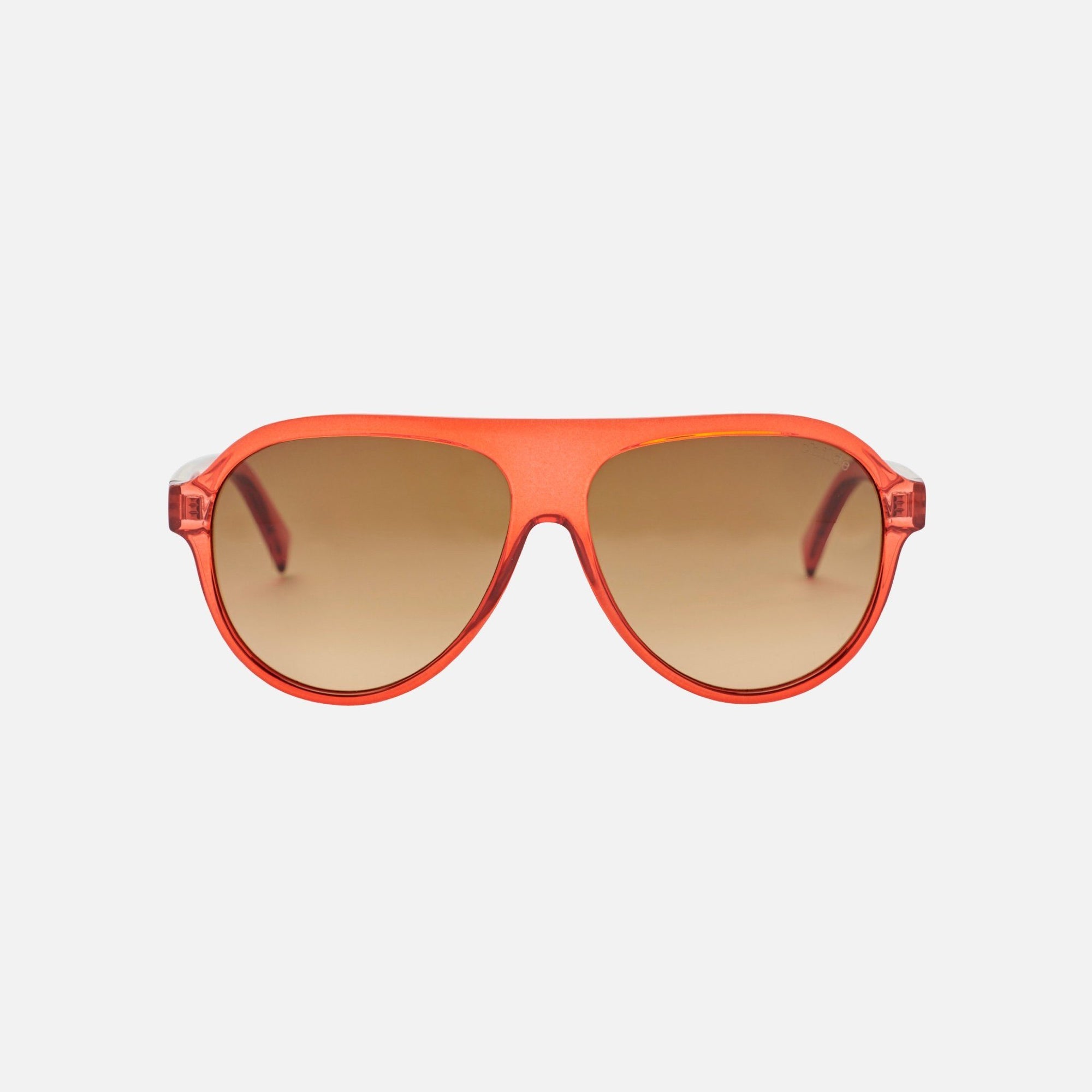 REED Translucent Toffee Red | Amber Bio Lens