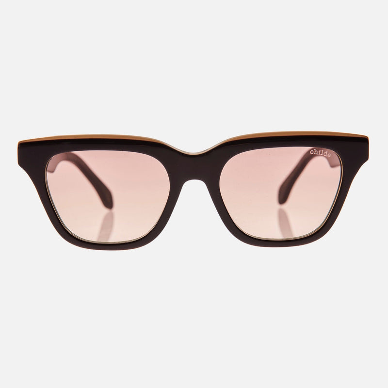 RnB Bio-Acetate Burgundy Trans Green | Rose Bio Lens
