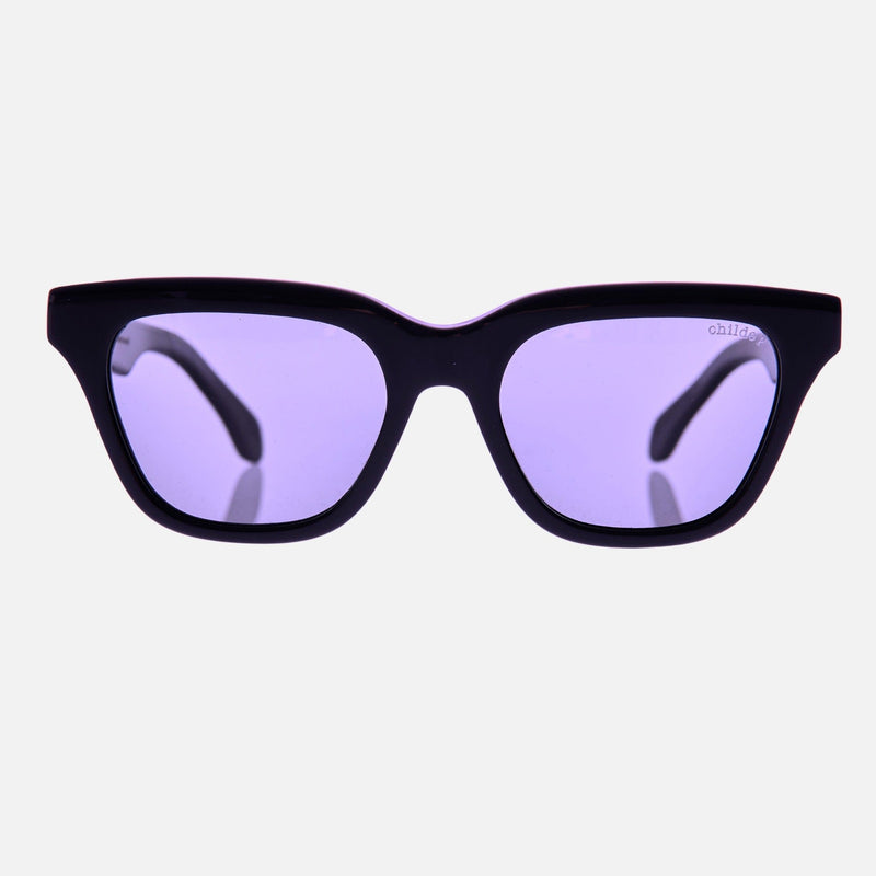 RnB Bio-Acetate Gloss Black | Purple Bio Lens