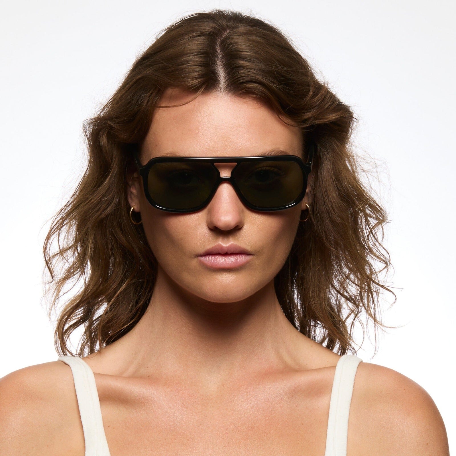 TREBLE Gloss Black | Grey Lens