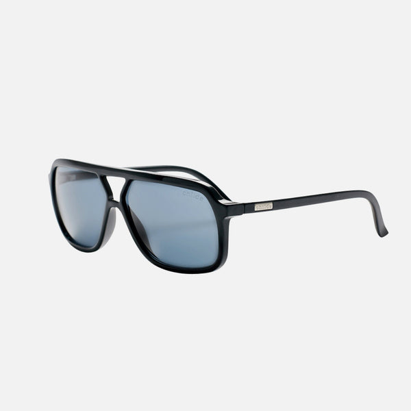 Childe TREBLE Sunglasses Gloss Black | Grey Lens - Childe Eyewear