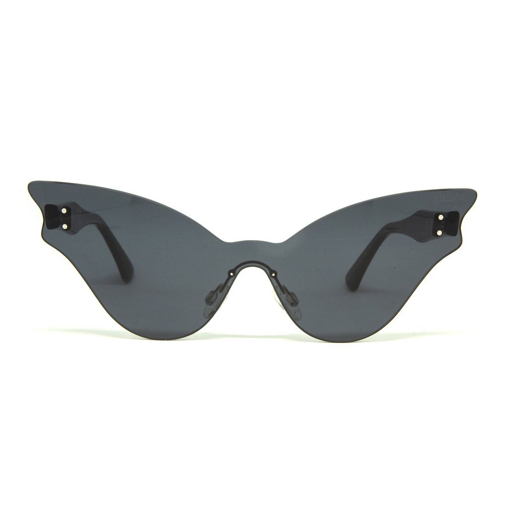 TUPPAWARE Gloss Black | Grey Smoke Lens