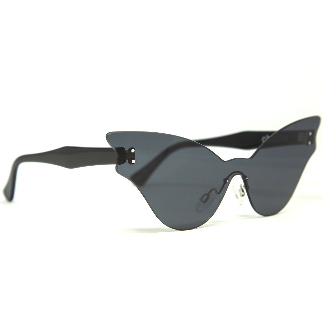 TUPPAWARE Gloss Black | Grey Smoke Lens