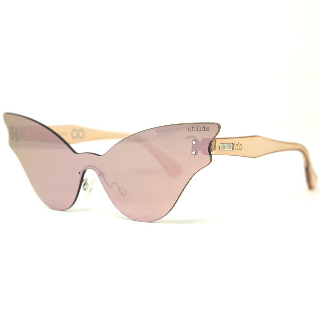 TUPPAWARE Trans Rose | Champagne Mirror Lens